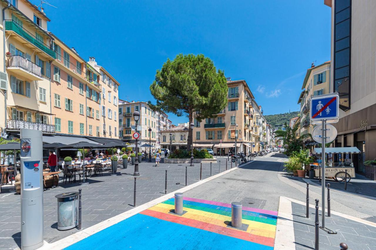 Amazing 3 Bdrs And Garden Place Du Pin Parking ! Nizza Esterno foto
