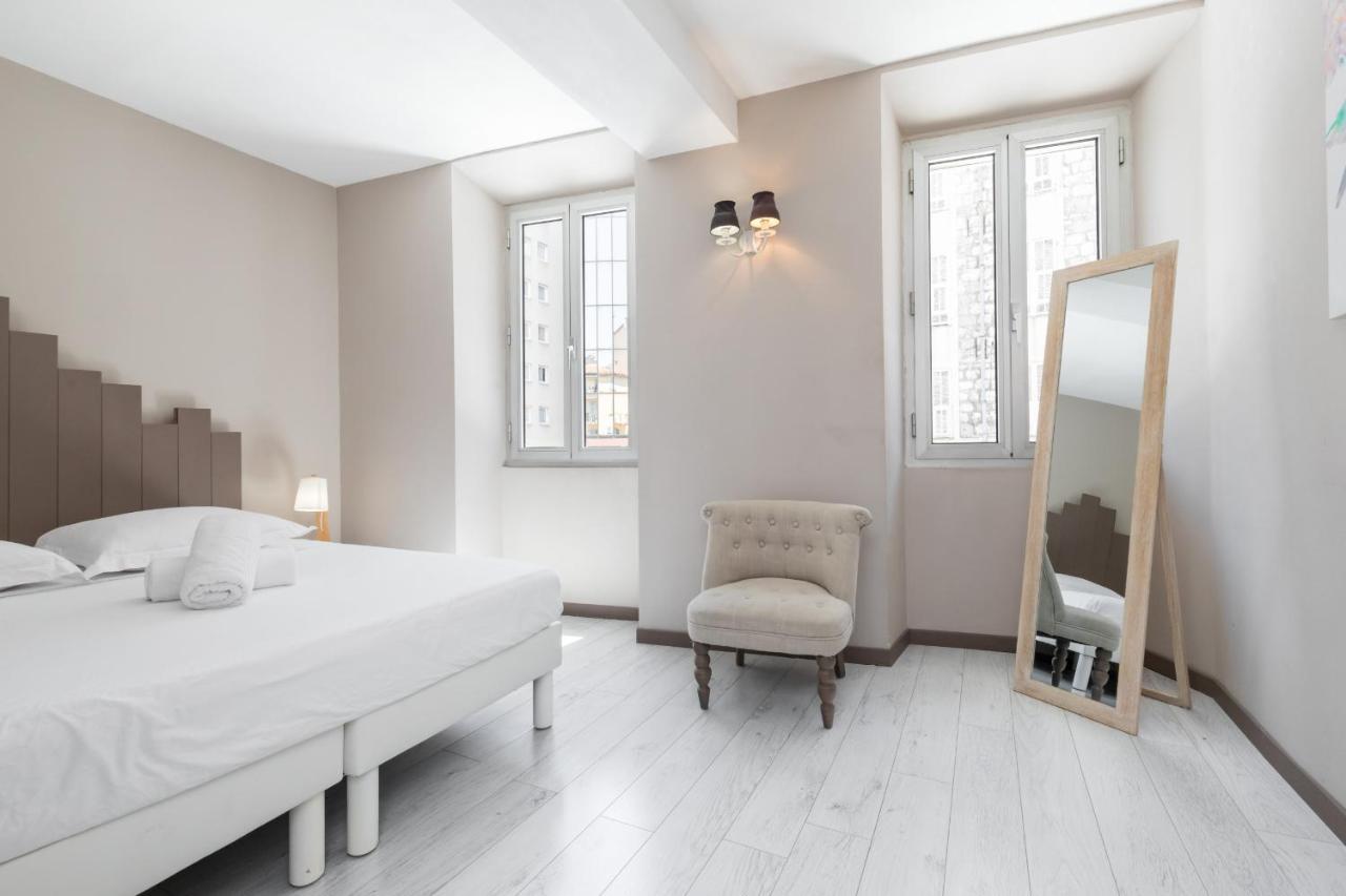 Amazing 3 Bdrs And Garden Place Du Pin Parking ! Nizza Esterno foto